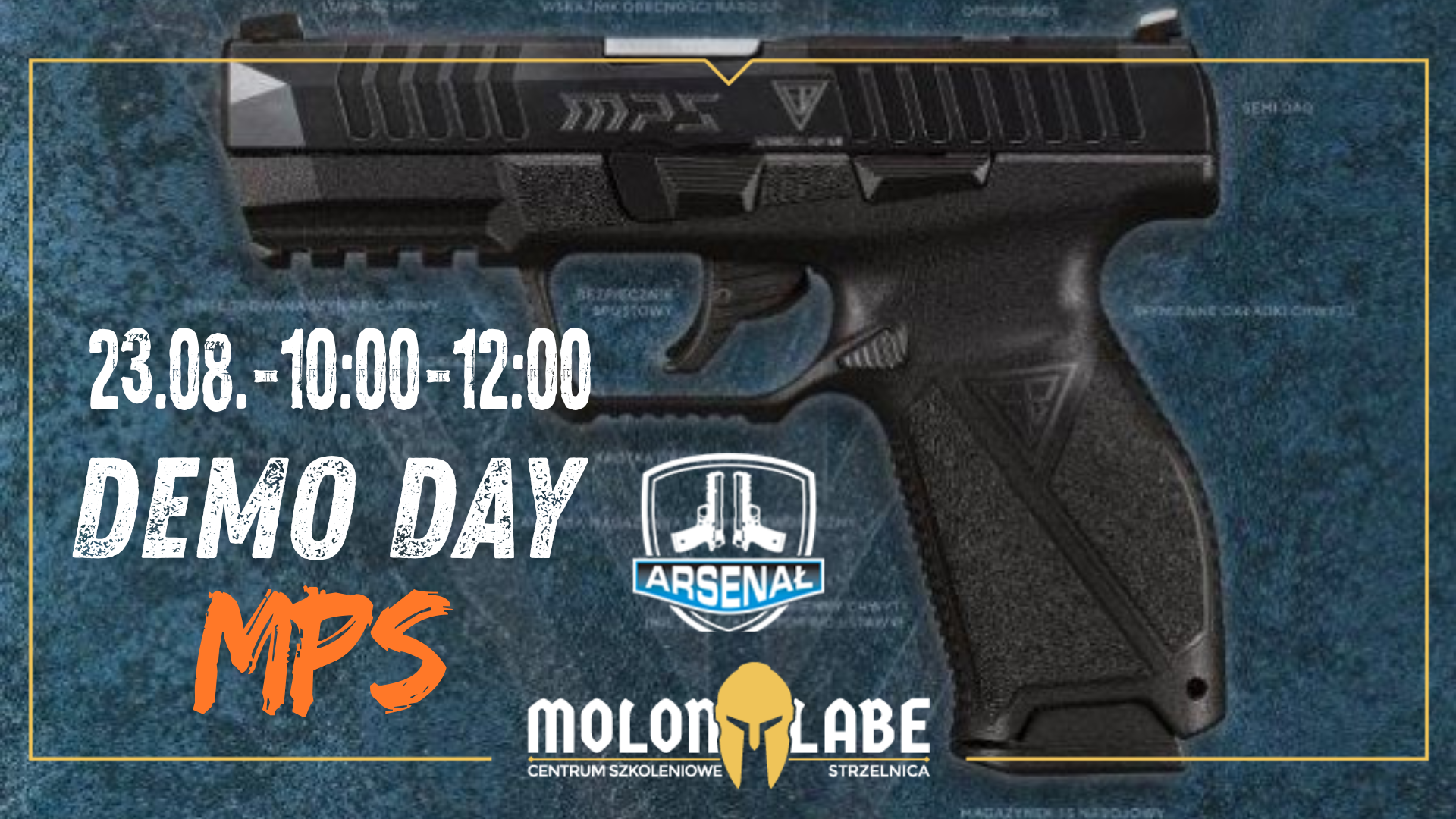 DEMO DAY - MPS nowy pistolet z Fabryki Broni "Łucznik"