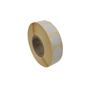 Zaklejki do tarcz 20 mm - białe - 2000 sztuk