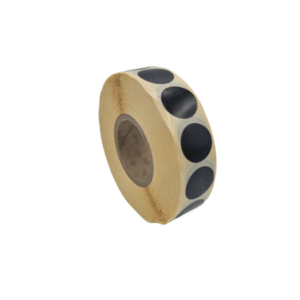 Zaklejki do tarcz 20 mm - czarne - 2000 sztuk