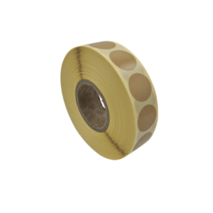 Zaklejki do tarcz 20 mm - brąz/karton - 2000 sztuk